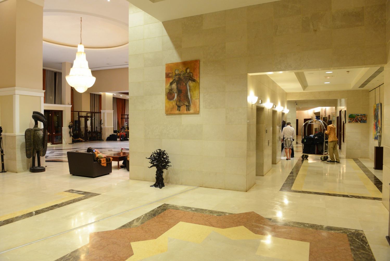 Lancaster Ouaga 2000 Hotel Уагадугу Екстериор снимка